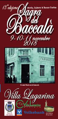 Sagra del Baccalà 2018 Sagra del Baccalà 2018