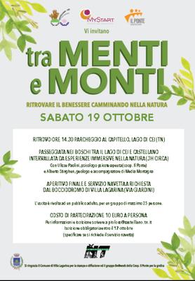 tra menti e monti 2019 tra menti e monti 2019