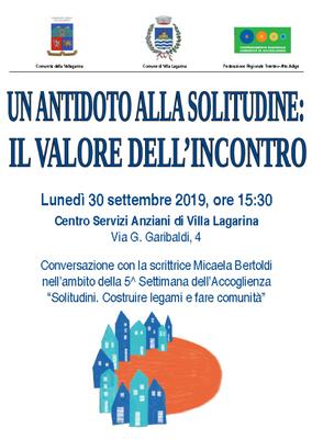 Settimana Accoglienza 2019 Settimana Accoglienza 2019