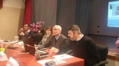 Il tavolo dei relatori al convegno sull'albergo diffuso Il tavolo dei relatori al convegno sull'albergo diffuso