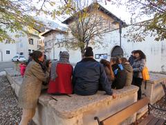 Alla fontana delle angurie con Mario Zandonai e Luisa Bettini Alla fontana delle angurie con Mario Zandonai e Luisa Bettini