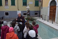 Con Bruno Vaccari in piazzetta Moll Con Bruno Vaccari in piazzetta Moll