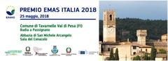 La grafica di promozione dell'evento di premiazione La grafica di promozione dell'evento di premiazione