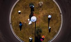 La rotonda vista dal drone La rotonda vista dal drone